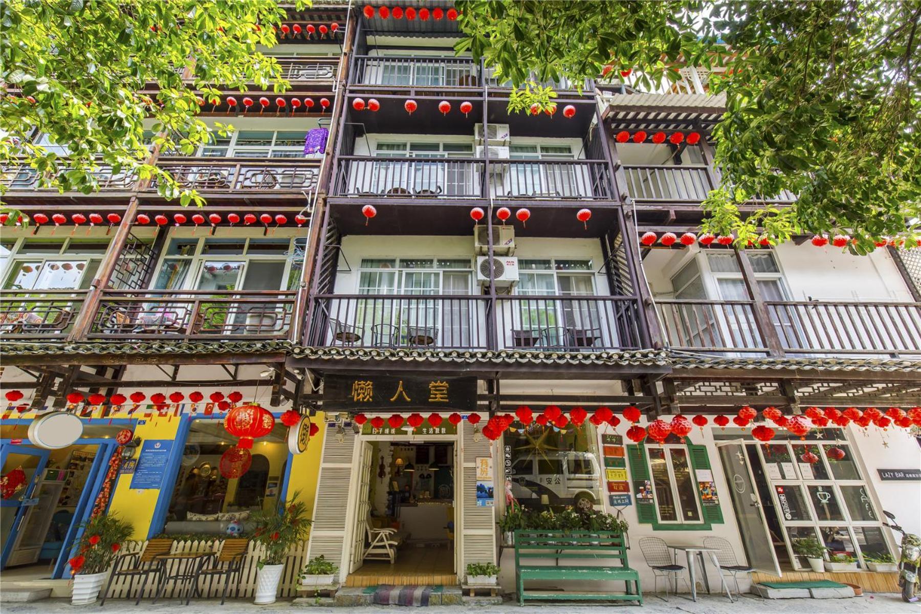 Lazzy Inn Yangshuo Buitenkant foto